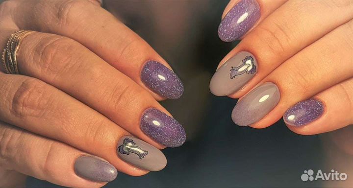 Маникюр с покрытием гель-лаком