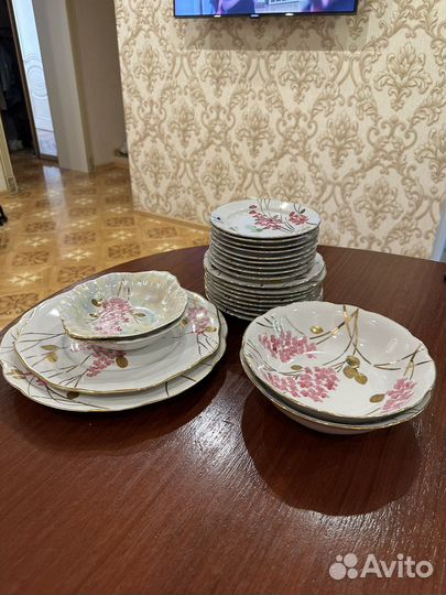 Столовый сервиз Дулево СССР