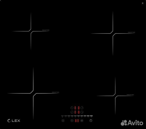 Варочная поверхность LEX EVI 640-2 BL