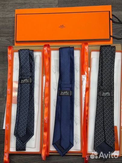 Галстук мужской Hermes