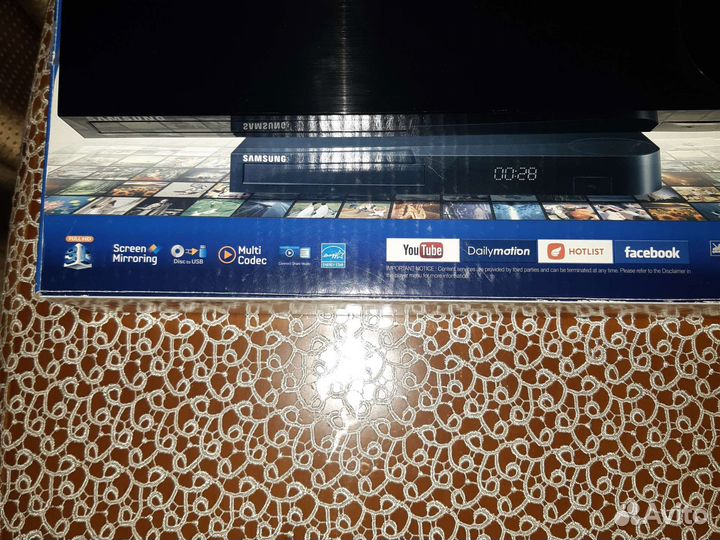 Blu ray плеер samsung