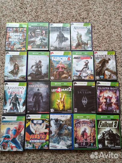 Xbox 360 (прошивка lt 3.0) с играми