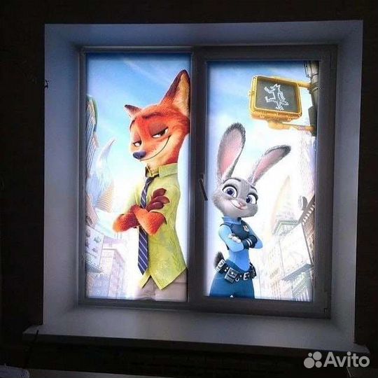 Рулонные шторы на заказ