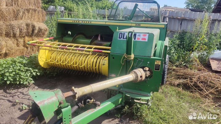 Пресс-подборщик John Deere 336, 1990