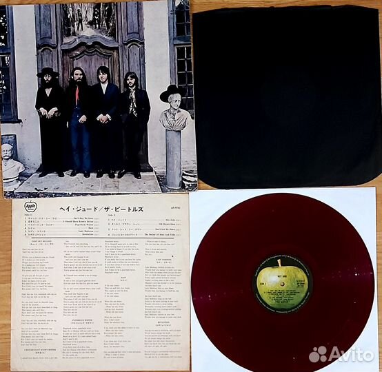 Виниловые пластинки THE beatles' Япония