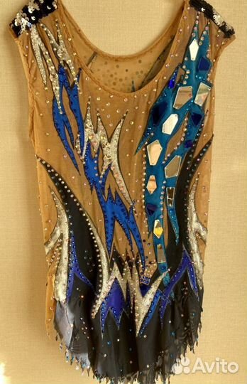 Купальник для художественной гимнастики, рост 146