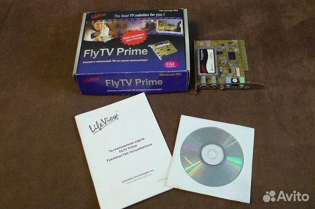 Тв тюнер LifeView FlyTV Prime 34/34FM объявление продам