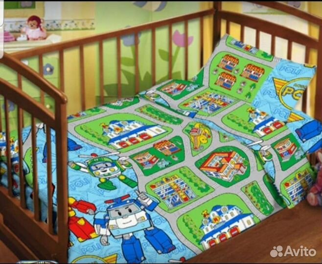 Постельное белье детское 1,5спальное