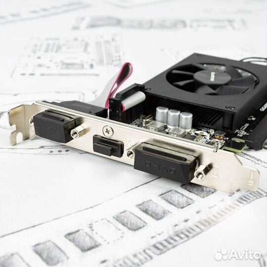 Видеокарта gigabyte GeForce GT 710 LP D5 2Gb