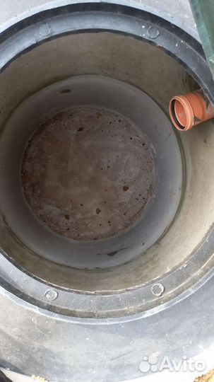 Септик из бетонных колец. Под ключ