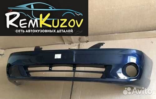 Бампер kia spectra (Цвет С5 Алмазное Серебро) Новы