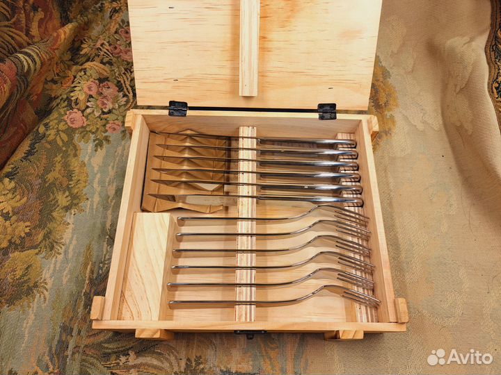 Набор ножей и вилок для стейка, Германия