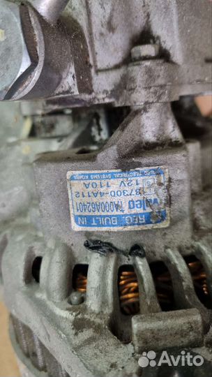 Генератор D4CB Hyundai / Kia Valeo 37300-4A112