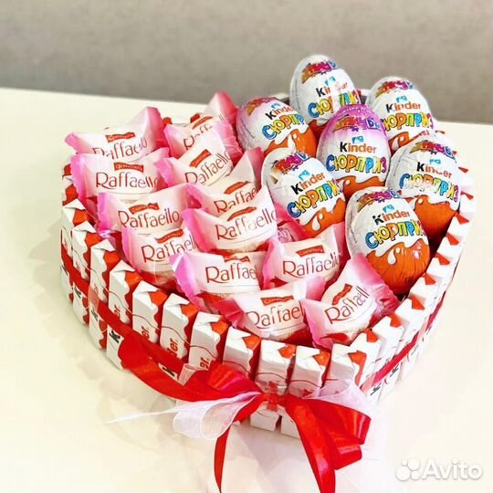 Сладкие композиций из киндеров рафаэлло