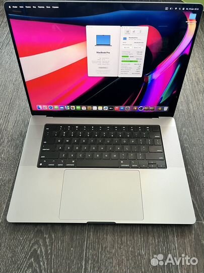 Топ Apple MacBook Pro 2021 M1 Pro 16 gb 512