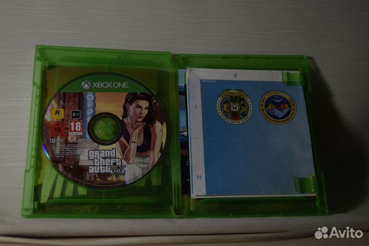 GTA 5 xbox one диск