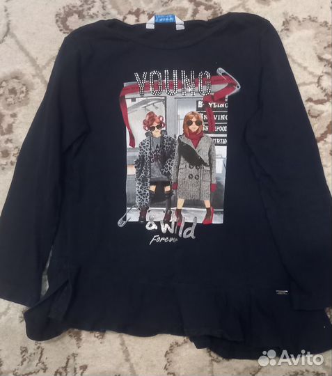 Детская одежда для девочек 110 116 пакетом