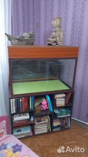 Аквариум 230 литров с тумбой