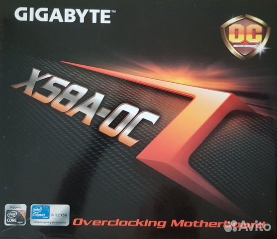 Материнская Плата Gigabyte ga-x58a-oc 1366 новая