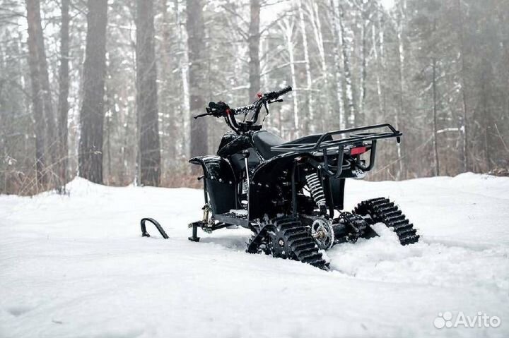 Снегоход-квадроцикл Tiger Universal 150 черный
