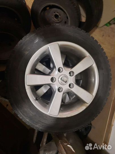 Колеса r15 5/114.3 kia hyundai зима