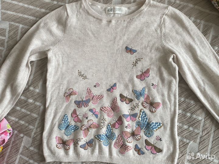 Одежда для девочки пакетом 5-6 лет