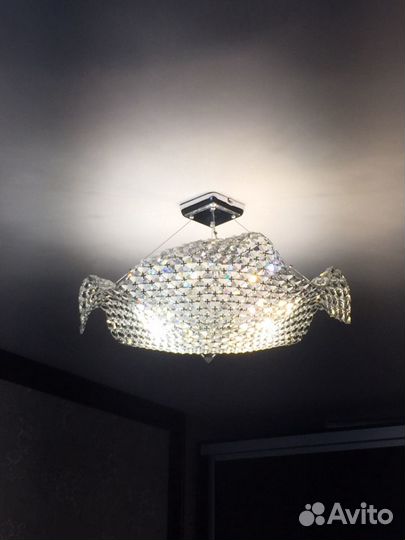 Люстра хрусталь Италия