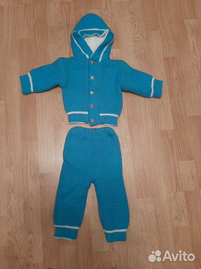 Костюм детский вязанный