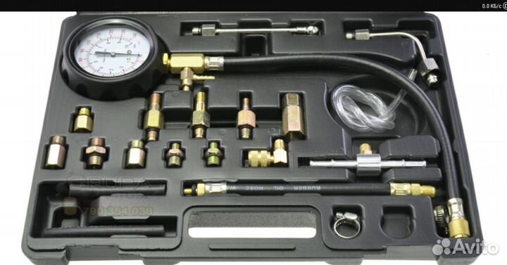 Тестер давления топлива geko
