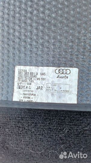 Оригинальные коврики audi Q5 (08-16) велюровые