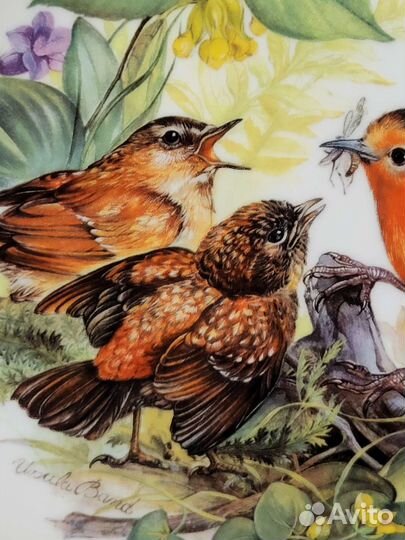 Оригинальная коллекционная тарелка из Германии