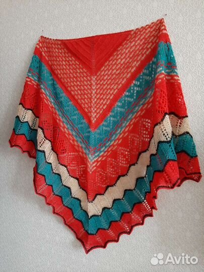Шаль ручной работы