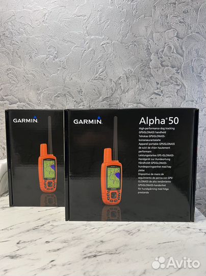 GPS навигатор Garmin Alpha 50