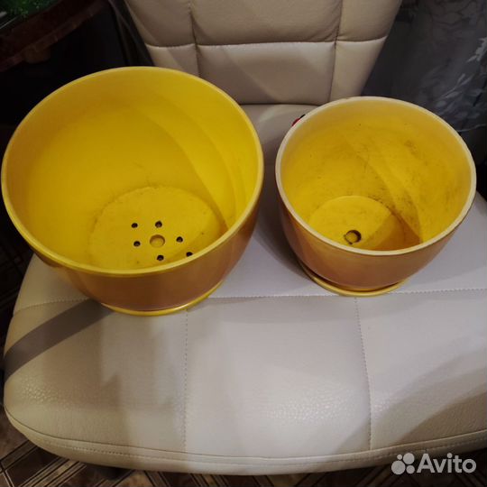 Керамические горшки 2 шт