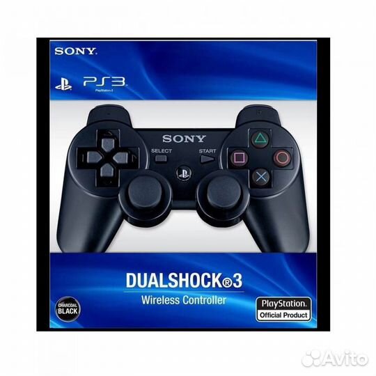 Джойстик для Sony PlayStation 3 DualShock 3 черный