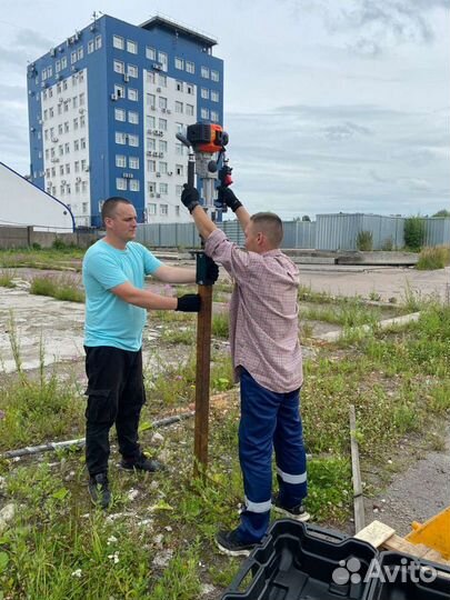 Аренда копер сваебойный бензиновый
