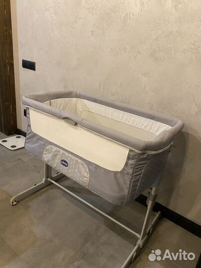 Детская кроватка приставная chicco