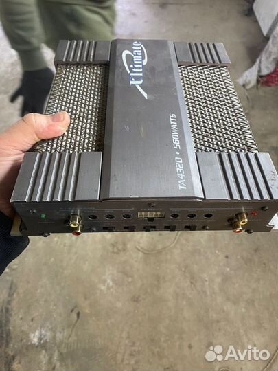 Усилитель 4х канальный 500 ват Ultimate