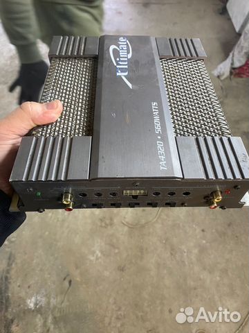 Усилитель 4х канальный 500 ват Ultimate