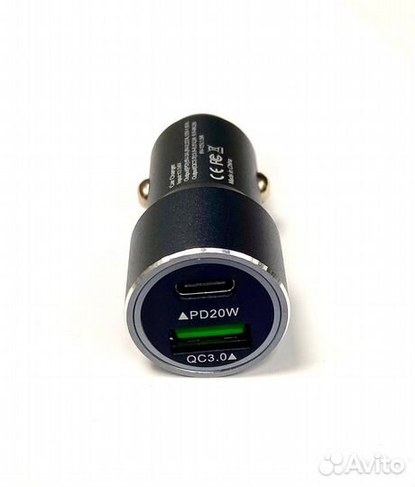 Зарядное устройство в автомобиль с Type-C