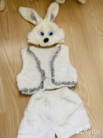Прокат костюм зайка