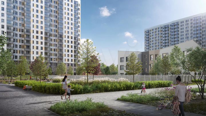 3-к. апартаменты, 67,1 м², 4/17 эт.