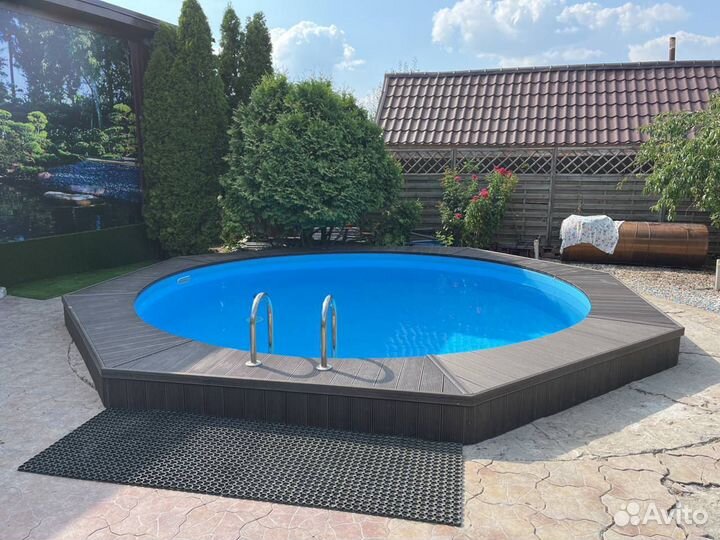 Монтаж террасы из дпк