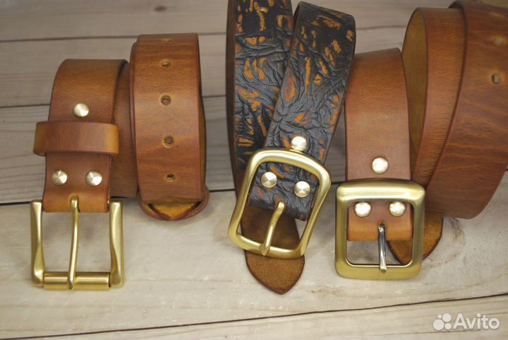 Ремень мужской натуральная кожа