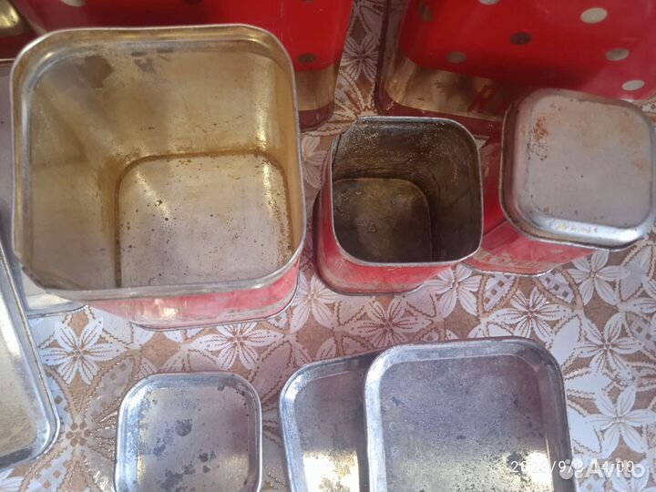 Ретро 80х. Банки в горох