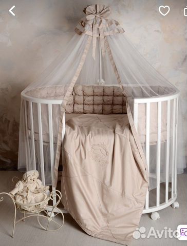 Бортики в детскую кроватку бу