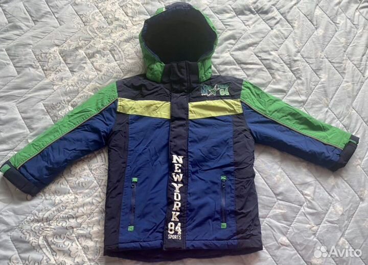 Куртка демисезонная для мальчика 110см(4года)