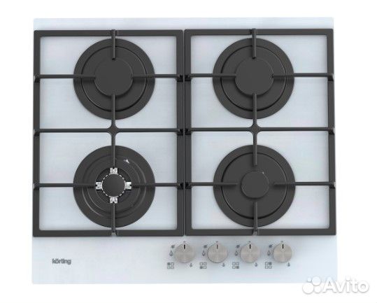 Газовая варочная панель Korting HGG 6722 CTW Новая