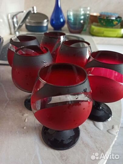 Набор бокалов новый