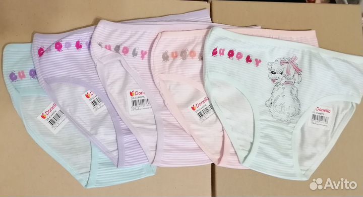 Новые трусы на девочку